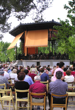 Banda Sinfonica Parque de el Retiro, Photo © Sheila Webber