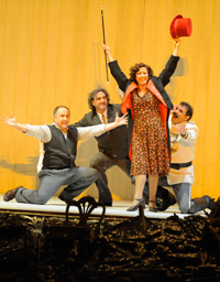Boni, Olga, Coronel Bruno, Pich, � Teatro Arriaga, fotografia de E. MORENO ESQUIBEL 