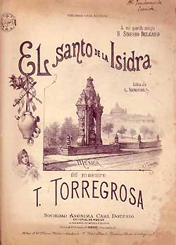 EL santo de la Isidra - Vocal Score cover