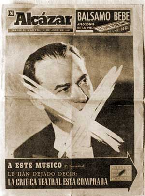 Sorozabal Censored (a contemporary poster)