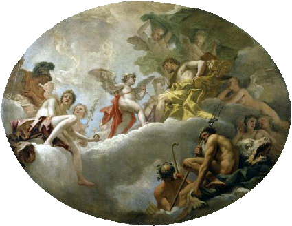 Cupido y Jupiter (Ricci)