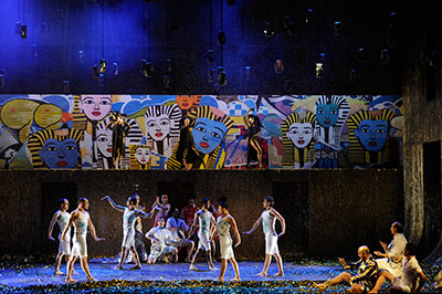 La corte de Faraon (Teatros Arriaga y Campoamor - foto E. Moreno Esquibel)