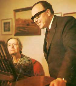 Carlo Del Monte with Conchita Badia