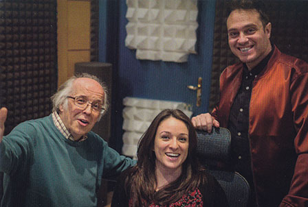 In the studio - Temes, Iniesta, Cerro